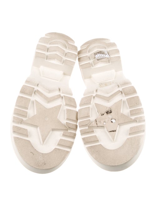 Christian Dior Canvas Combat Boots