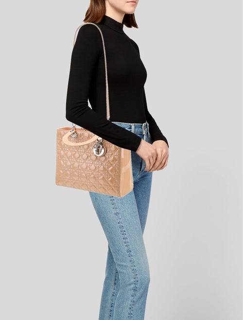 Christian Dior Cannage Lady Dior Large