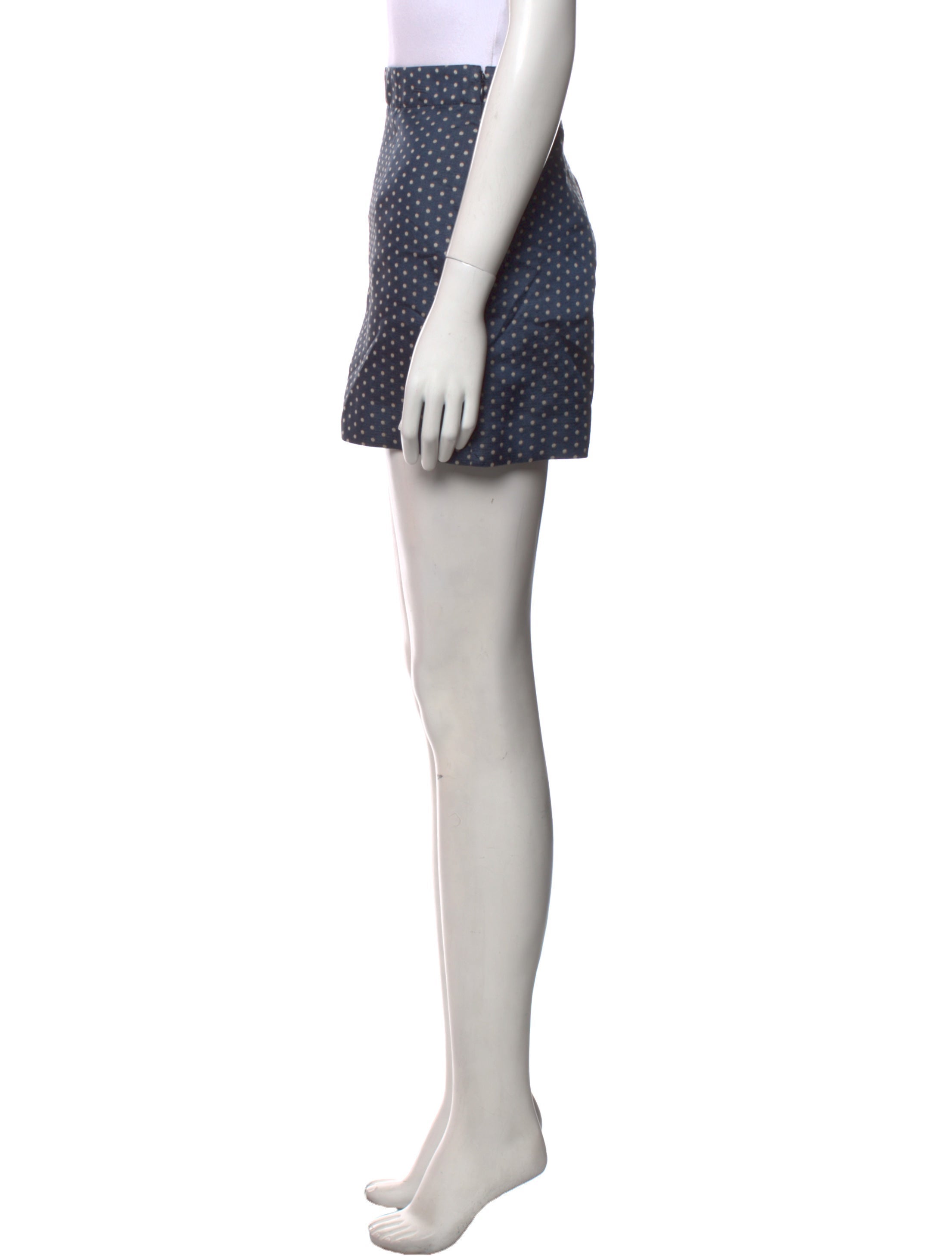 Christian Dior Silk Mini Shorts