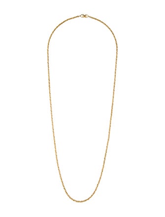 Christian Dior Vintage Long Rope Chain Necklace