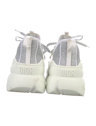 Christian Dior D-Connect 'Silver Glitter' Chunky Sneakers