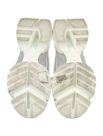 Christian Dior D-Connect 'Silver Glitter' Chunky Sneakers