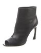 Christian Dior Leather Cutout Accent Boots
