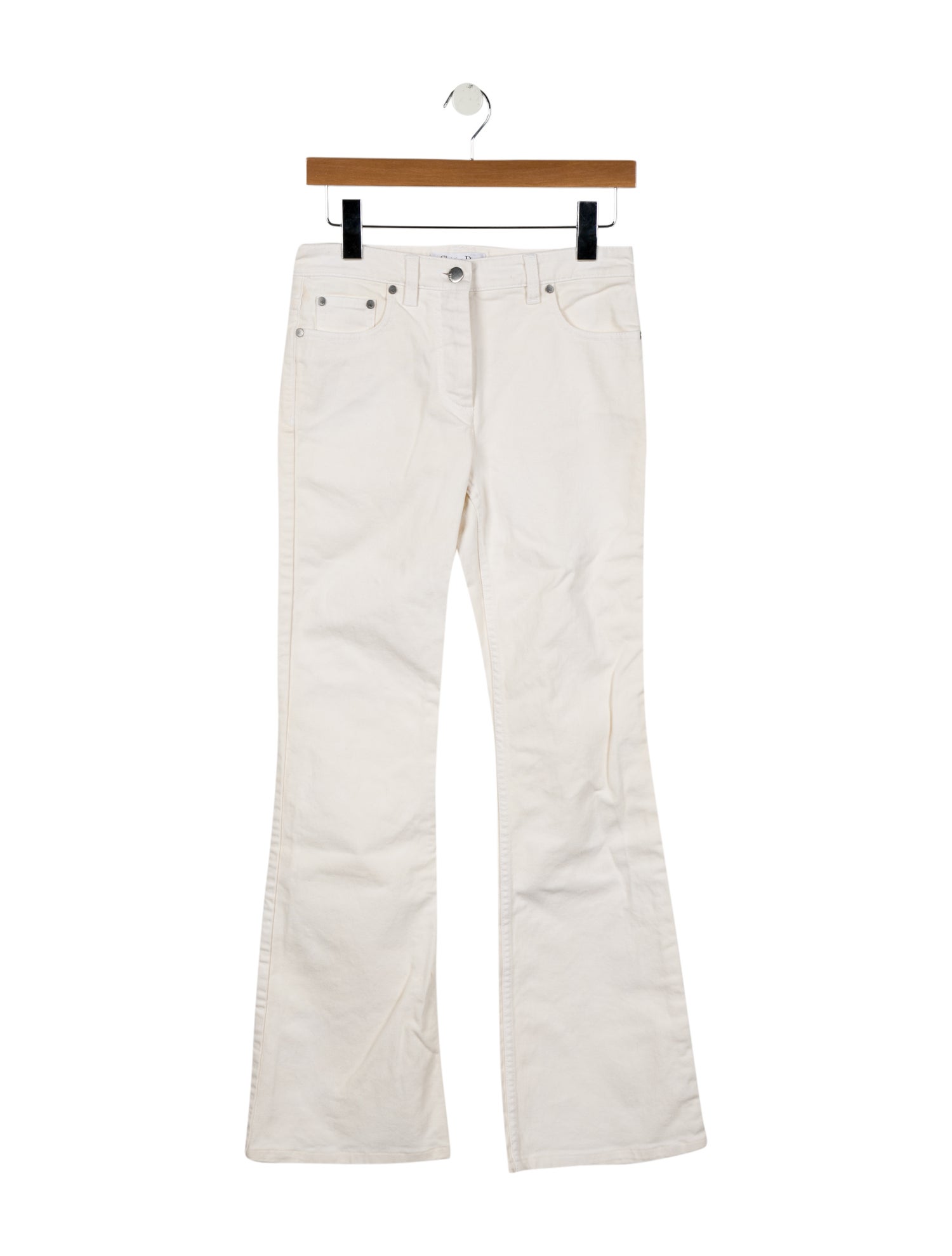 Christian Dior Mid-Rise Flared Jeans