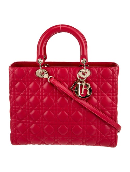 Christian Dior Cannage Lady Dior Large