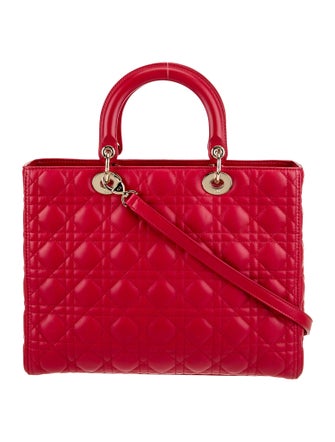 Christian Dior Cannage Lady Dior Large