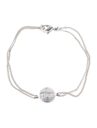 Christian Dior Vintage Logo Link Bracelet
