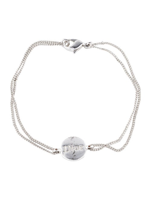 Christian Dior Vintage Logo Link Bracelet