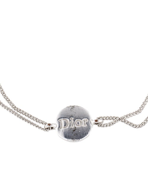 Christian Dior Vintage Logo Link Bracelet