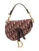 Christian Dior Oblique Jacquard Saddle Mini