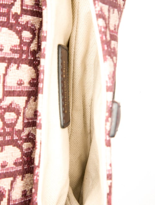 Christian Dior Oblique Jacquard Saddle Mini