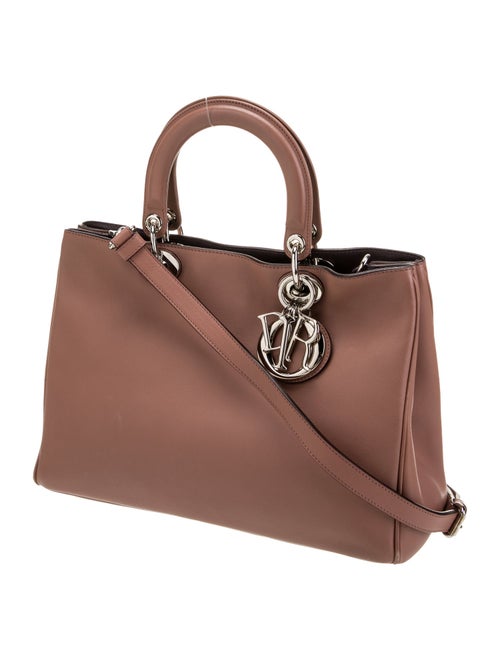 Christian Dior Leather Diorissimo Medium