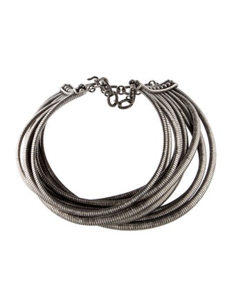 Christian Dior Vintage John Galliano Masai Choker Necklace