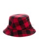 Christian Dior Buffalo Plaid Bucket Hat