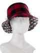 Christian Dior Buffalo Plaid Bucket Hat