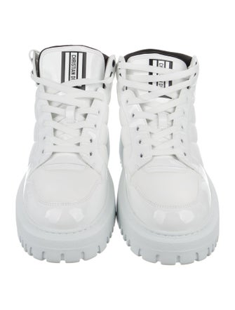Christian Dior Patent Leather Sneakers