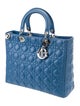 Christian Dior Large Cannage Lady Dior Bag