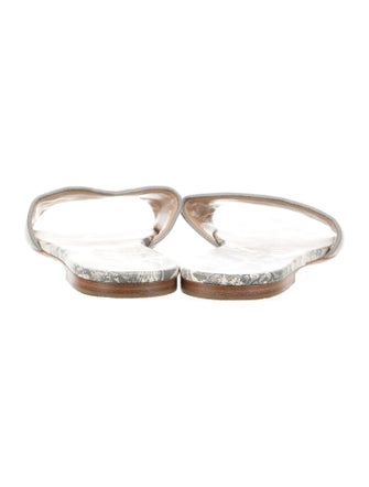 Christian Dior Canvas Printed Slides