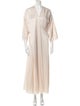Christian Dior Vintage Embroidered Accent Nightgown