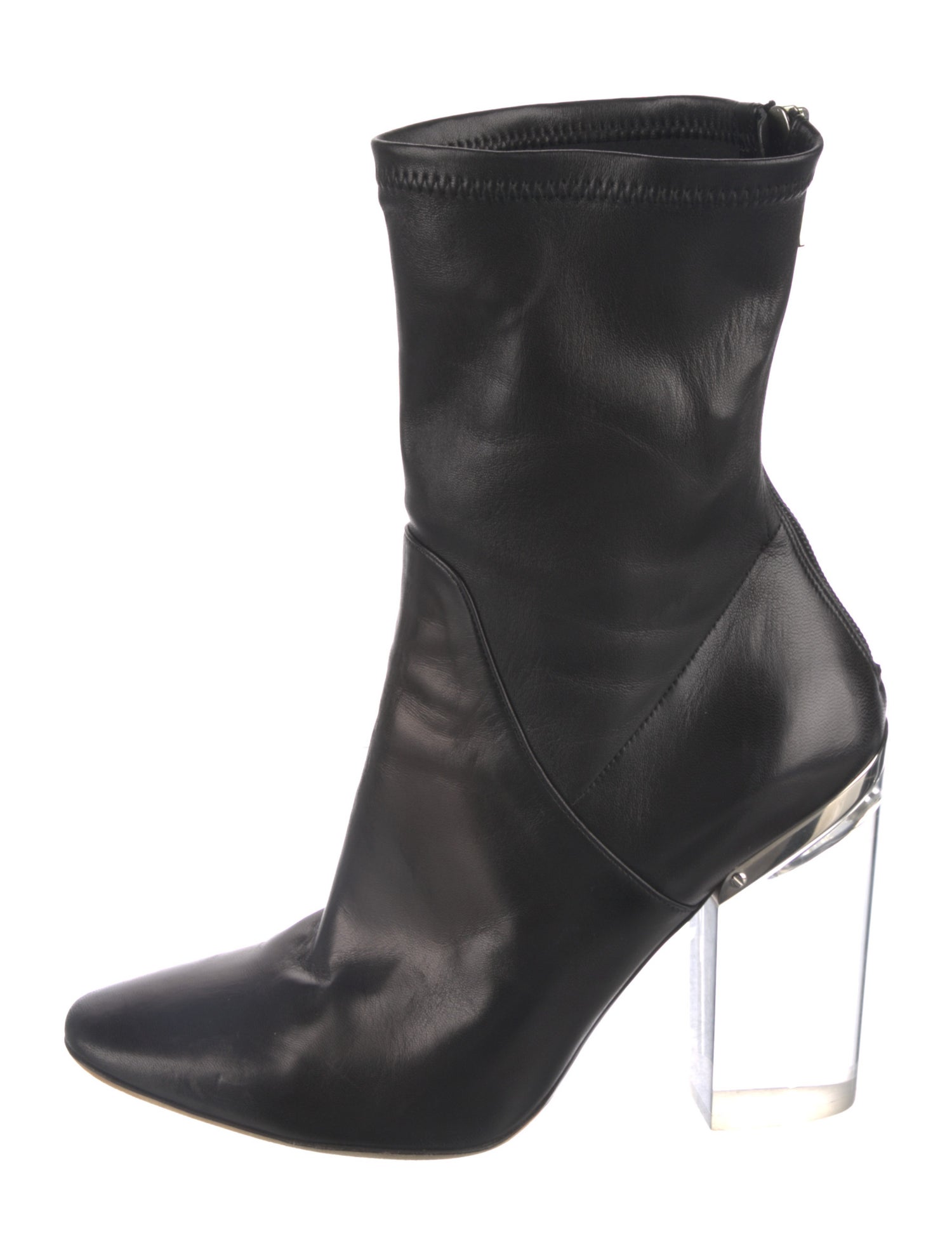 Christian Dior Leather Sock Boots
