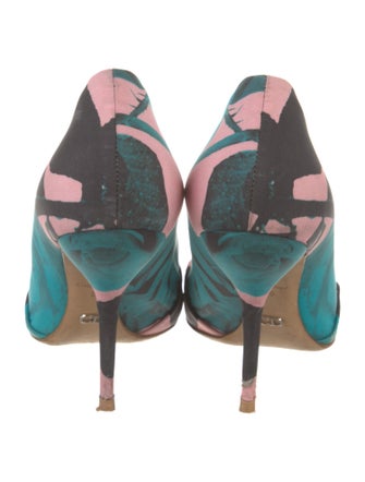 Christian Dior Printed Pumps