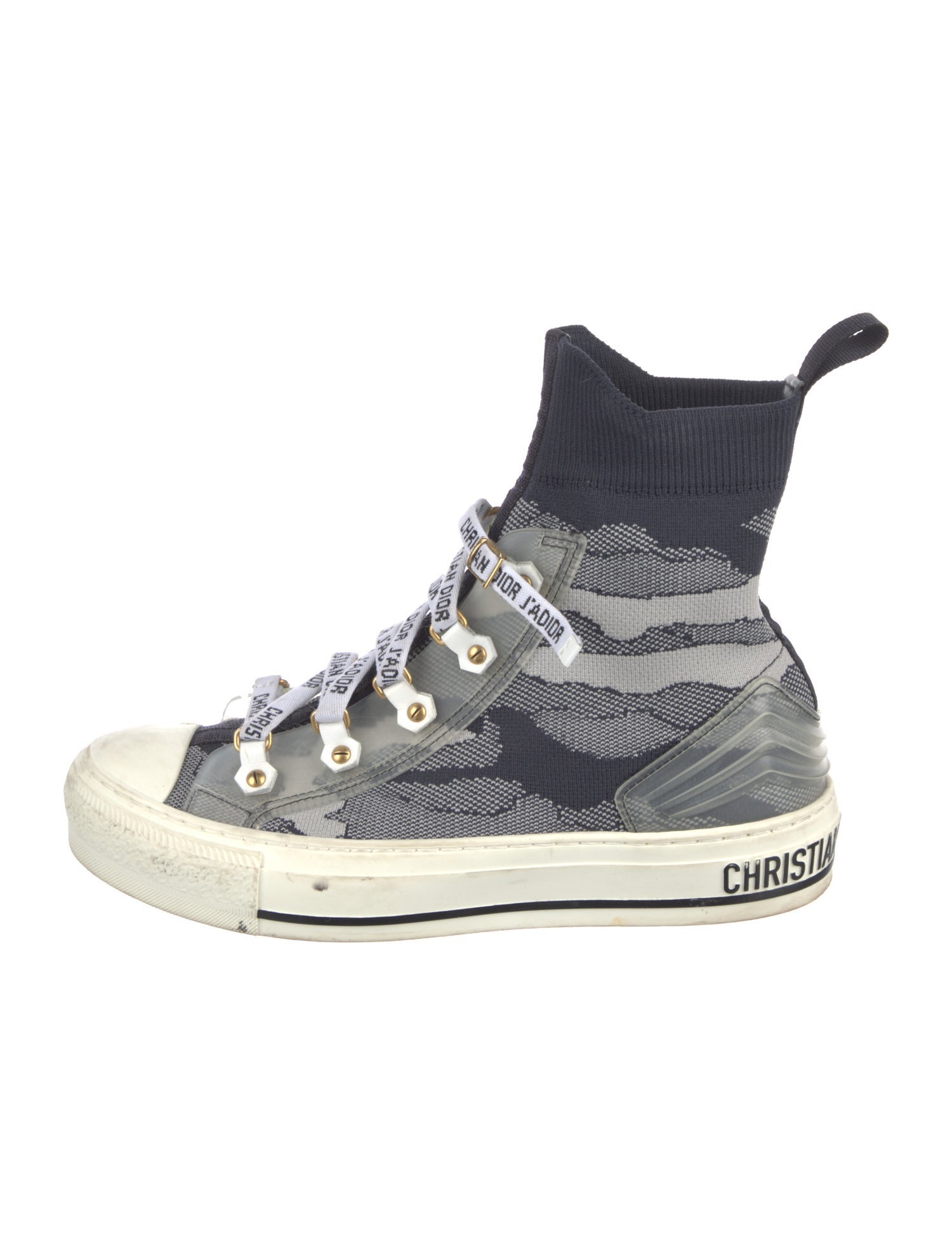 Christian Dior Camouflage Print Sneakers
