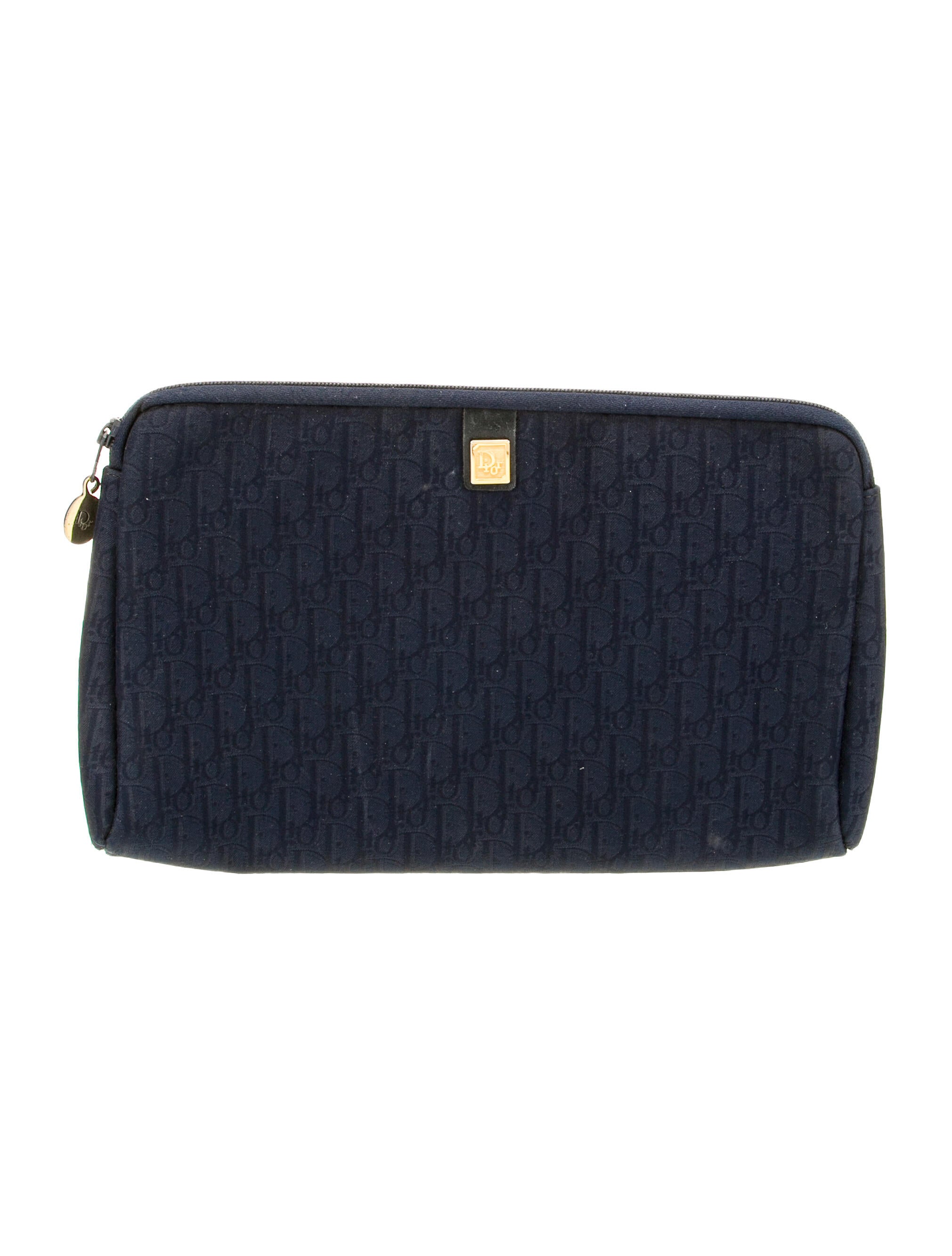 Christian Dior Canvas Pouch Vintage