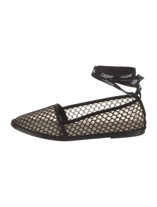 Christian Dior Mesh Accents Flats