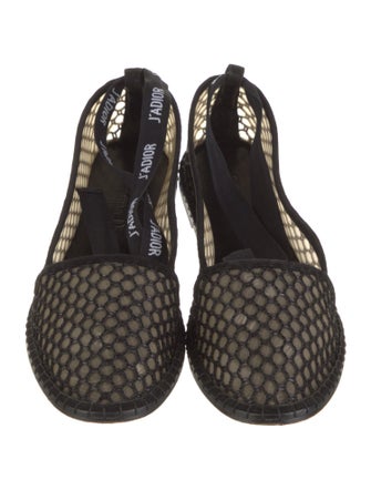 Christian Dior Mesh Accents Flats