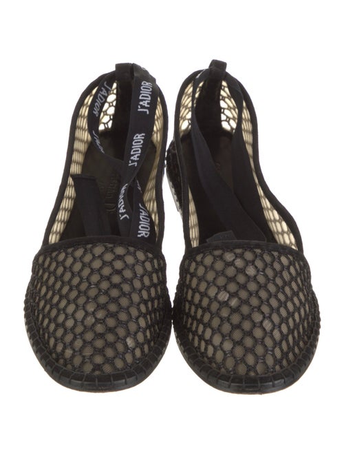 Christian Dior Mesh Accents Flats