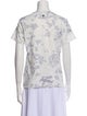 Christian Dior Printed Crew Neck T-Shirt