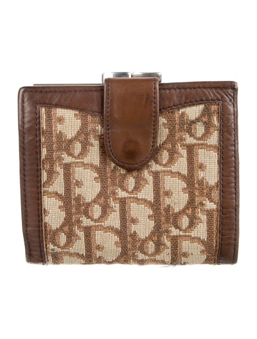 Christian Dior Vintage Diorissimo Pattern French Purse