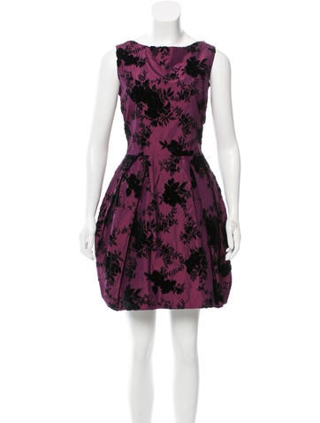 Christian Dior Silk Jacquard Dress