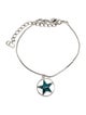 Christian Dior Enamel Star Charm Bracelet