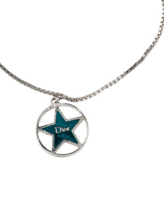 Christian Dior Enamel Star Charm Bracelet
