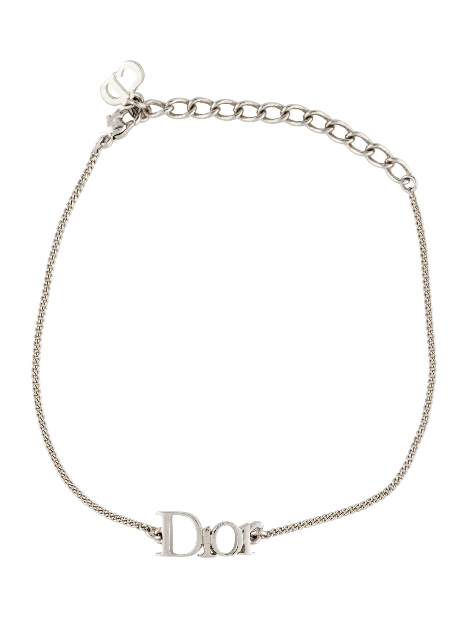 Christian Dior Logo Link Bracelet