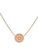 Christian Dior 18K Opal & Diamond Rose des Vents Pendant Necklace