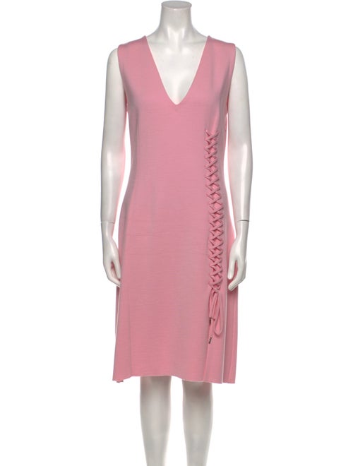Christian Dior Wool Midi Length Dress