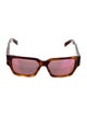 Christian Dior Square Mirrored Sunglasses