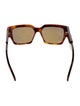 Christian Dior Square Mirrored Sunglasses