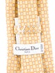 Christian Dior Silk Pattern Print Tie