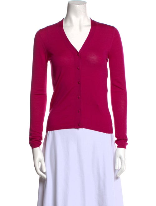 Christian Dior Wool V-Neck Sweater