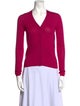 Christian Dior Wool V-Neck Sweater