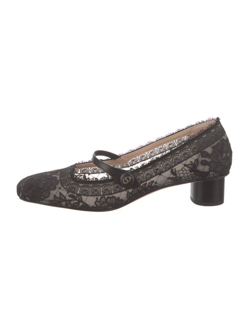Christian Dior Lace Lace Pattern Pumps