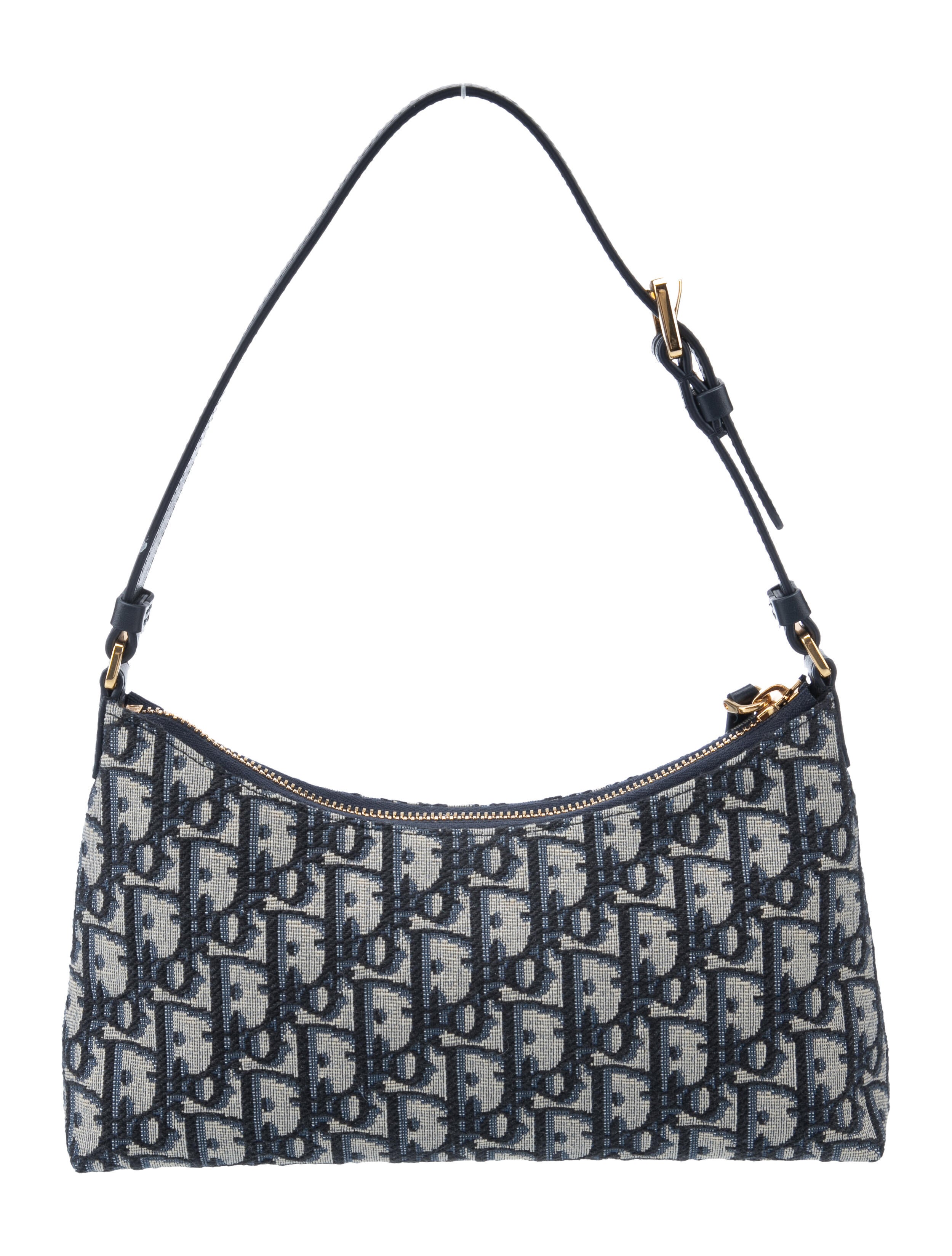 Christian Dior Canvas Dior 30 Montaigne Cigale Mini - Blue
