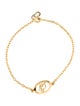 Christian Dior Vintage Logo Link Bracelet