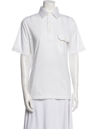Christian Dior Collar Short Sleeve T-Shirt