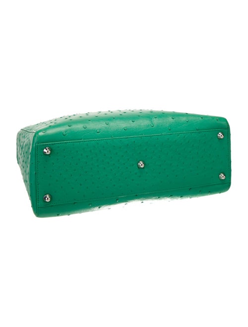 Christian Dior Ostrich Lady Dior Large