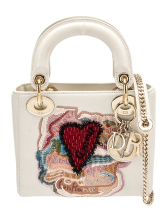 Christian Dior Leather Lady Dior Mini
