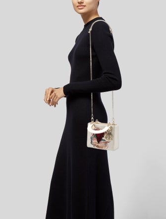 Christian Dior Leather Lady Dior Mini